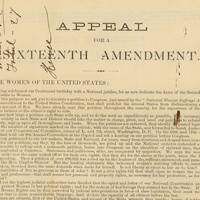 Appeal for a Sixteenth Amendment