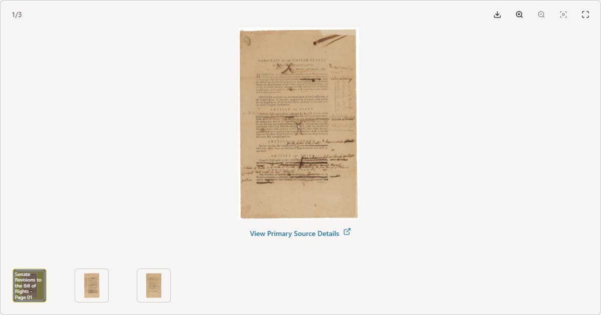 Senate Documents Senate Revisions to House Proposed Amendments to the U.S. Constitution ...