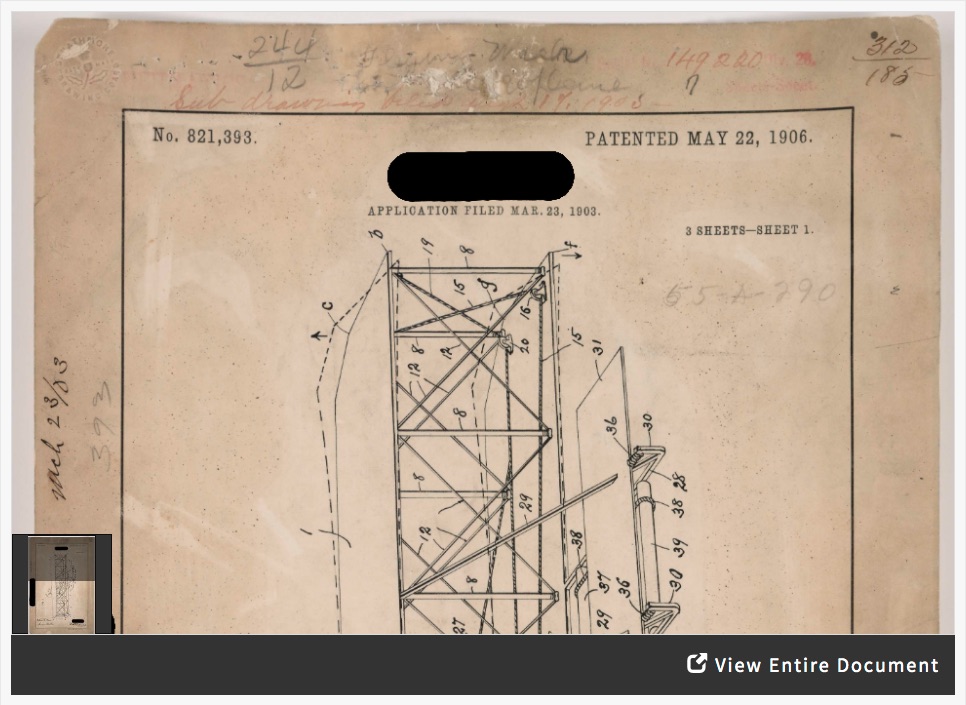 Patent Analysis: Wright Brothers