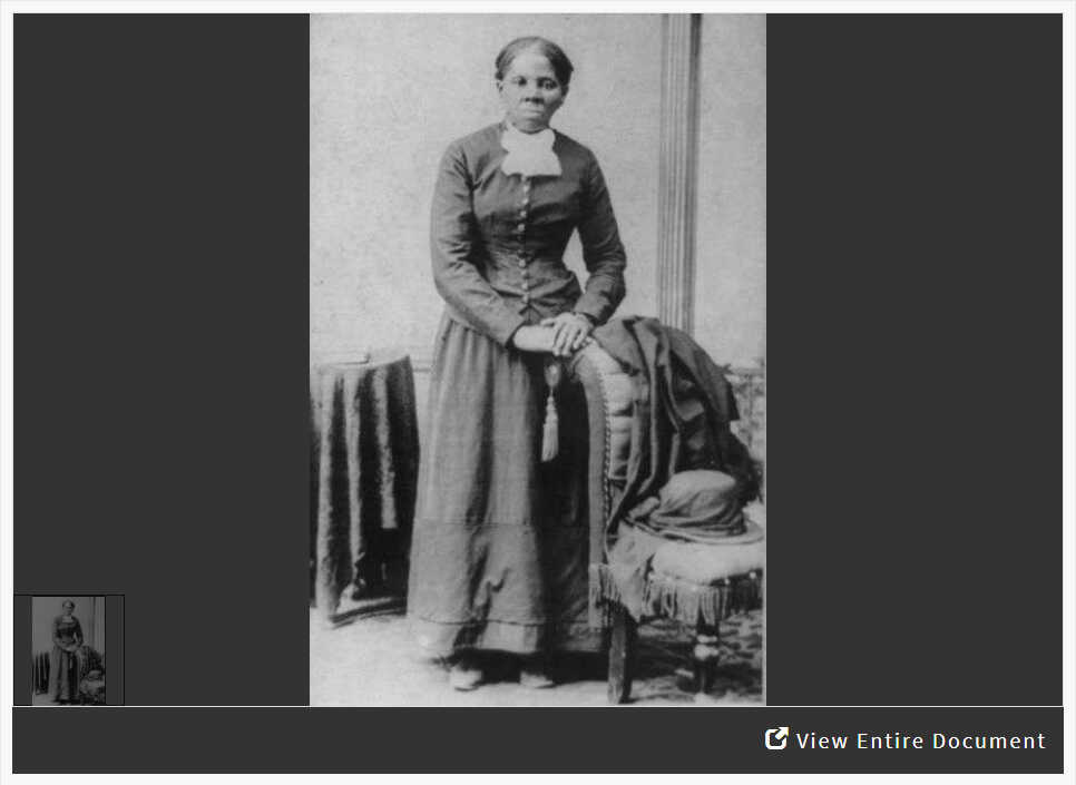 Analyzing a Photograph of Harriet Tubman
