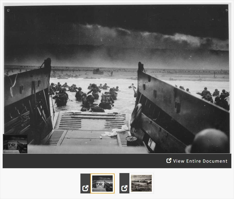 Broadening the Perspective: Comparing D-Day Photographs