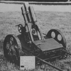 Captured German Trench Mortar