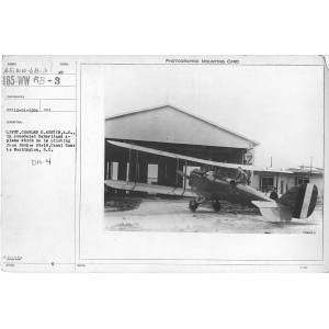 Lieut. Charles B. Austing, A.S., in remodeled De Haviland 4- plane