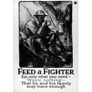Feed a Fighter/Eat only what you need