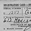 World War II Selective Service System Registration Card for George Clyde Abbey