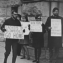 Vietnam War Protesters in Wichita, Kansas