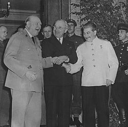 American and Allied leaders at international conferences