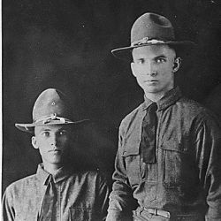 Unidentified soldiers from Wind River