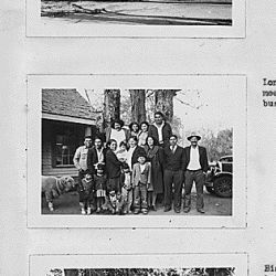 Photographs, with captions, of Bishop Tribal Council, Bishop Indian Home Makers