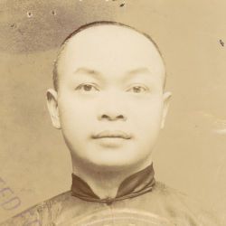 Identification Photograph on Affidavit for Wong Kim Ark