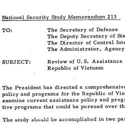 Review of U.S. Assistance Policy and Programs for Vietnam