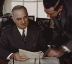 Harry Truman, President of the United States