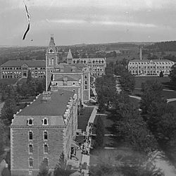 View of the Cornell University campus