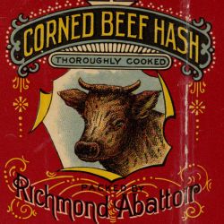 Corned Beef Hash Label