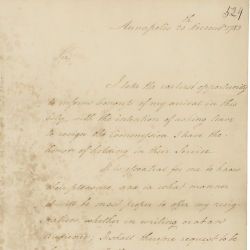 Letter from George Washington to Congress Inquiring About the Preferred Form of His Resignation
