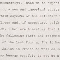 Letter from Albert Einstein to President Franklin D. Roosevelt