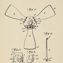 Patent Drawing for a Propeller