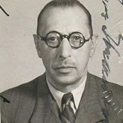 Declaration of Intention for Igor Stravinsky