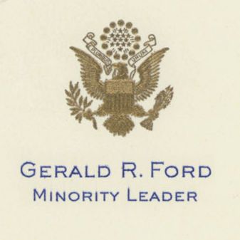 Letter from Gerald Ford to President Richard Nixon