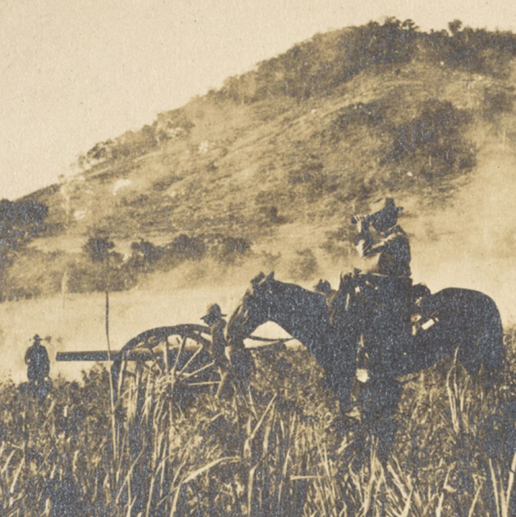 Photograph of Battle During the Spanish-American War