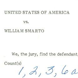 William Smarto Guilty Verdict
