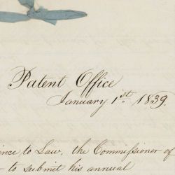 Annual Report from the Commissioner of Patents for 1838