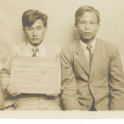 Photograph of Chun Wing Kwong and Chun Seak