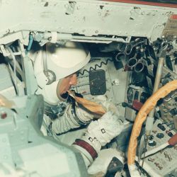 Astronaut Cooper inside 30