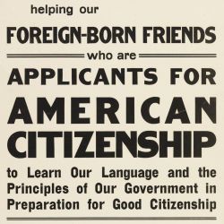 Foreign-Born Friends who are Applicants for American Citizenship