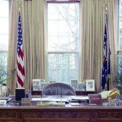View of Oval Office