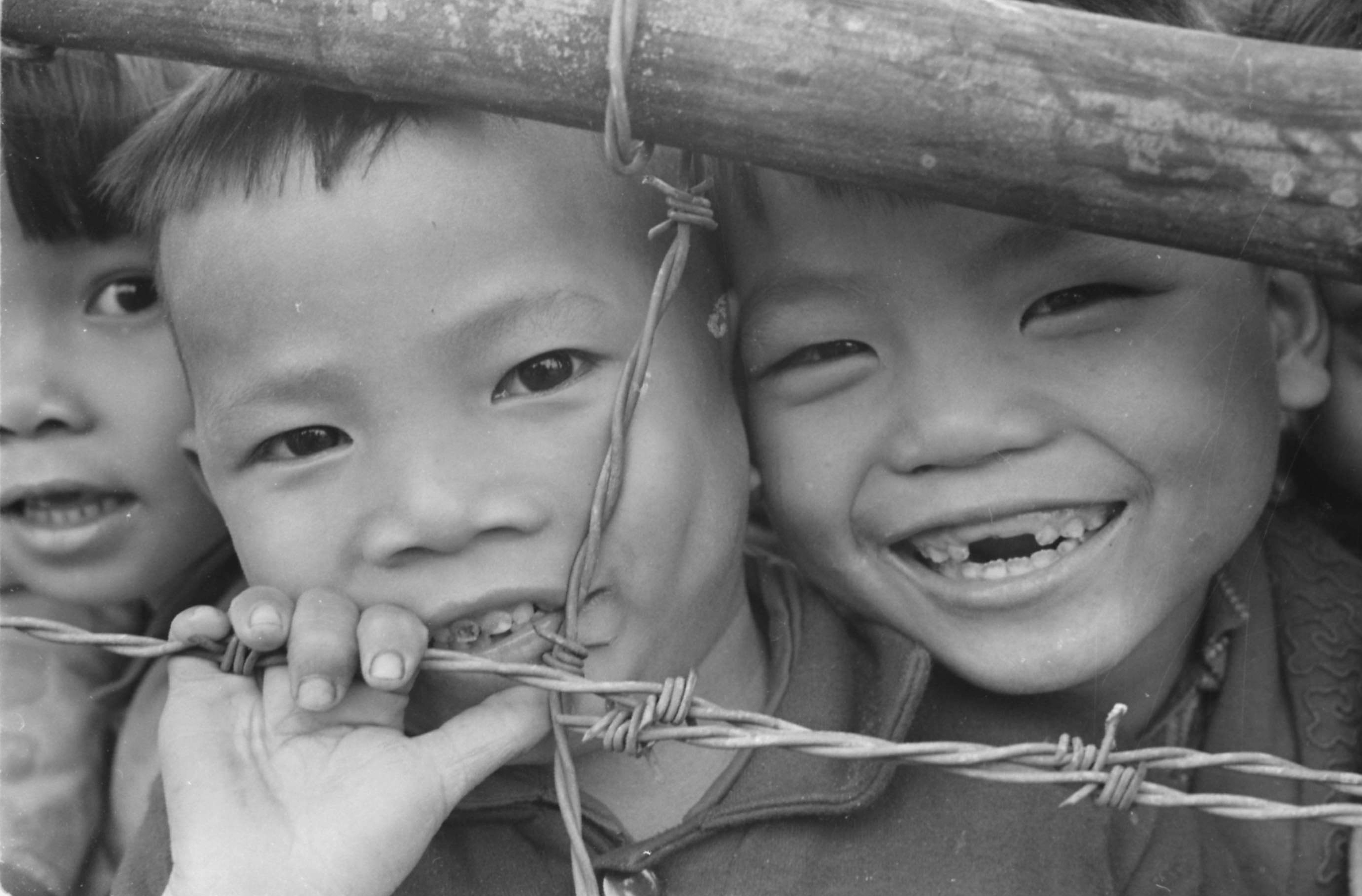 Vietnamese Children of the Phong Dien Refugee Hamlet