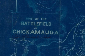 Map of Battlefield of Chickamauga