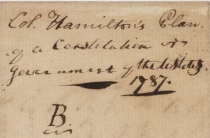 Alexander Hamilton’s Plan of Government
