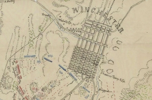 Sketch of the Battle of Winchester, Virginia