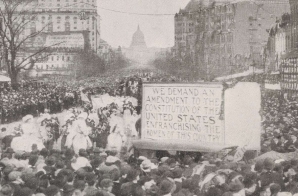 Woman Suffrage Parade in Washington, DC