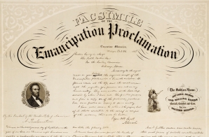 Facsimile of the Emancipation Proclamation