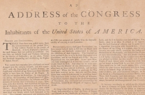 Address of the Congress to the Inhabitants of the United States of America