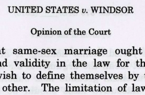 Opinion of the Supreme Court in U.S. v. Edith Windsor