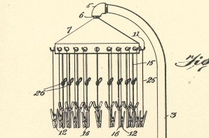 Marjorie S. Joyner’s Patent Drawings for a Permanent Wave Machine