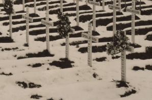 View of U.S. Military Cemetery, Camp du Valdahon, Doubs, France