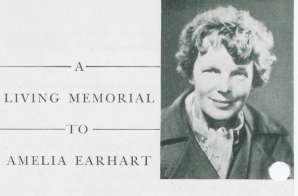 A Living Memorial to Amelia Earhart