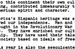 Proclamation - National Hispanic Heritage Week, 1976