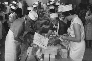 Food Service Workers Preparing Lunches for the March on Washington