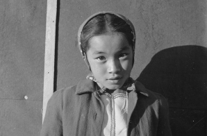 A Young Girl at Manzanar Relocation Center