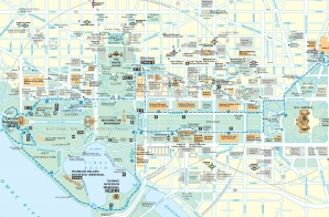 National Mall and Memorial Parks Map