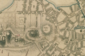 A Plan of the Town of Boston with the Intrenchments of His Majestys Forces