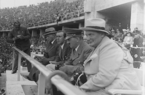 Hitler Watching the Olympic Games in Berlin, Germany