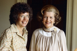 Billie Jean King and First Lady Betty Ford