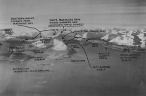 Aerial View of the Northern Side of Attu Island