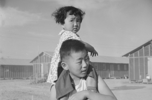 Children at the Poston War Relocation Center